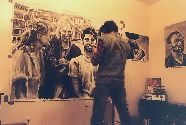 Au travail  l'atelier
1985